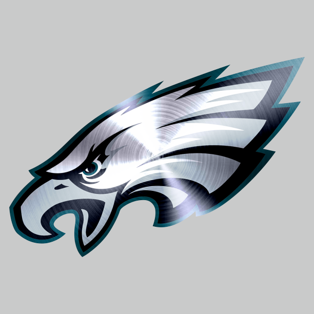 Philadelphia Eagles Stainless steel logo vinyl decal